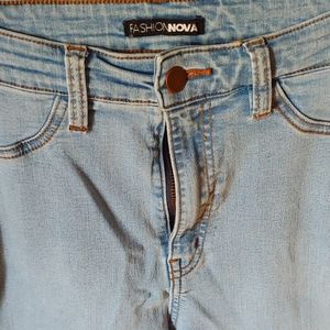 Vintage High Waisted Denim Blue Jeans